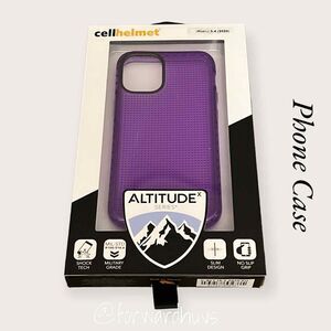 Cellhelmet Altitude X Series Purple Case for iPhone 12 Mini